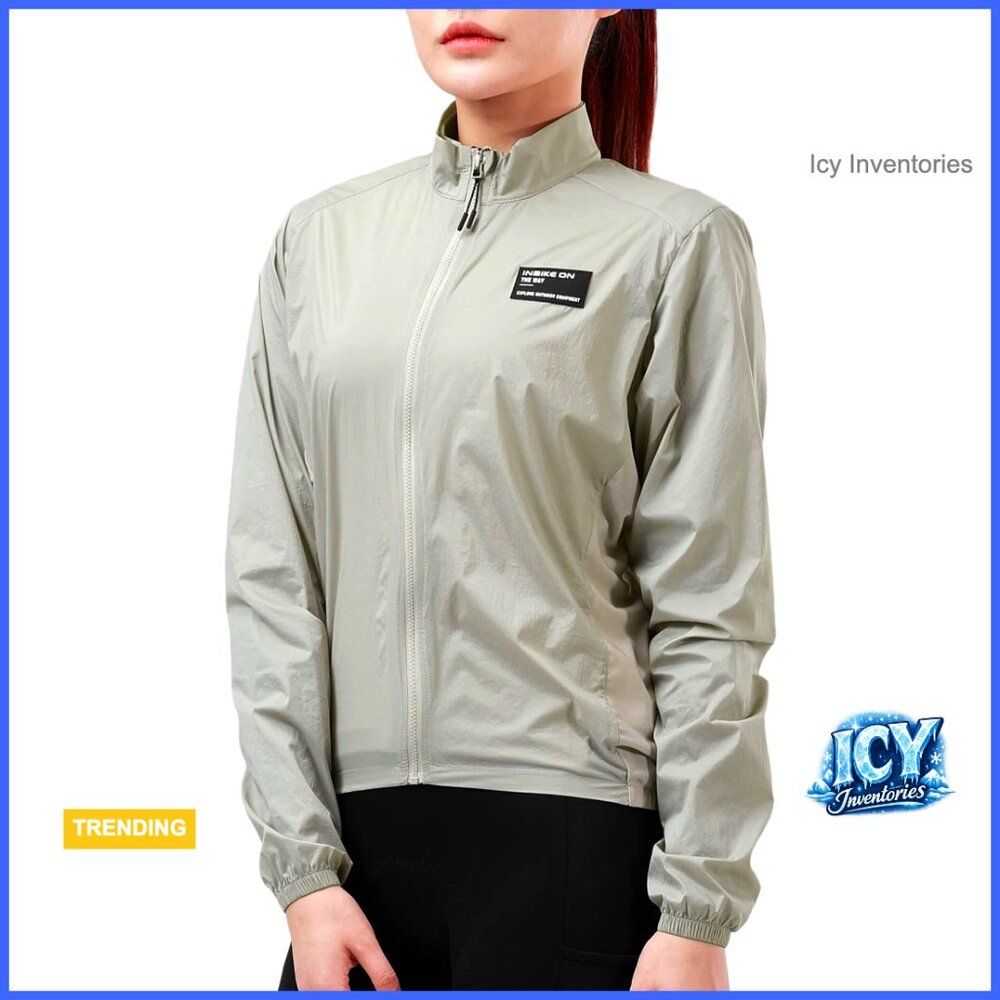 Windproof Lightweight Cycling Jacket, Breathable … - image 1